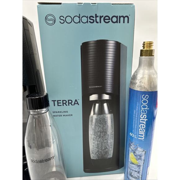 SodaStream 6047960 Sparkling Water Maker - Black Terra Soda Stream {C4} - Picture 7 of 16